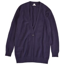 Hermes Cardigan 19AW Knit H Logo Wool Top Womens 34 equivalent to Used MOLO-0