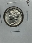 1939-P Unc Mercury Silver Dime 10c Philadelphia Mint - KK661