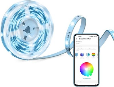 Tapo TP-Link LED Strip 5M, Wifi LED Streifen, 16 Mio. Farben, dimmbar, L900-5
