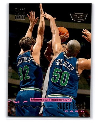 1993-94 Topps Stadium Club - Super Team Minnesota Timberwolves #16 Members Only