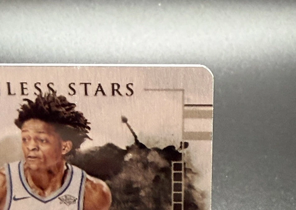 De'Aaron Fox Spurs Kings 2017 Panini Impeccable Stainless Stars #SS-DF /99 RC - Image 4 of 4