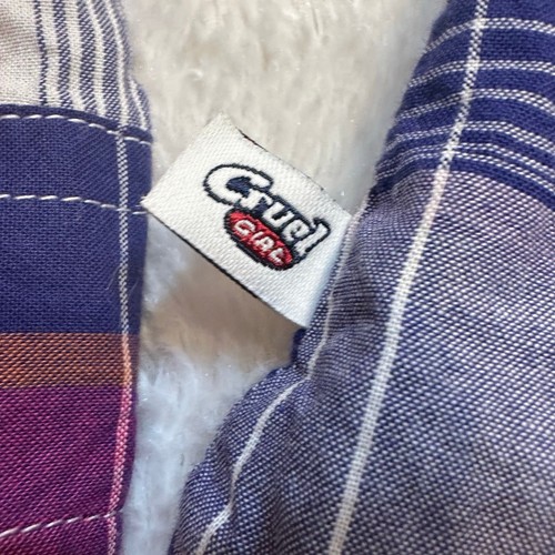 Cruel Girl Plaid Western Shirt Size L (10) Girls Cowgirl Rodeo Western Shirt - Picture 9 of 9