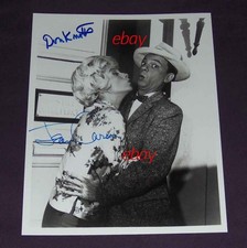 The Andy Griffith Show signed TV photo Jean Carson and Don Knotts fun girl RARE