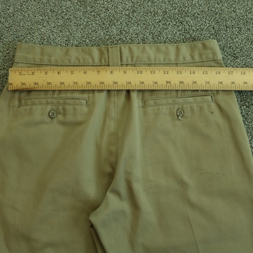 Carhartt Twill Work Pants Mens 31x32 Khaki Relaxed Fit Model B290 KHI Slacks - Picture 7 of 23