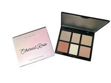 WINGME Ethereal Rose Face and Eyeshadow Palette Light-Medium NIB