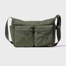 Uniqlo Multi Pocket Shoulder Bag 2 Colors Handbag For Men Messenger Bag
