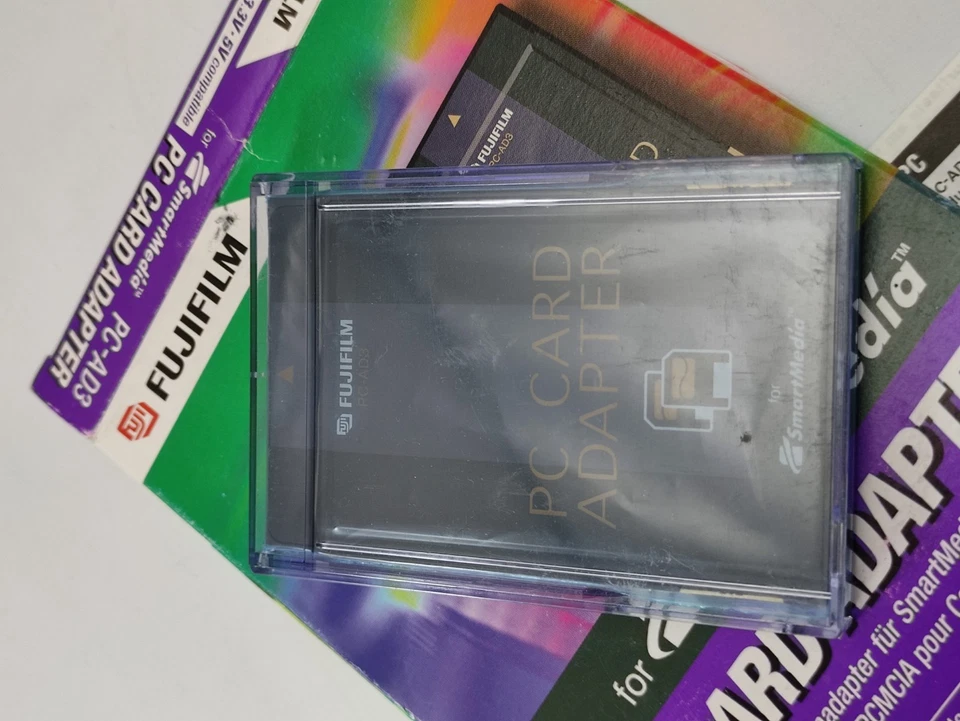 Fujifilm Pc Card Adapter PC AD3 for Smart Media memory Card's 64MB Card Included - Image 4 of 4