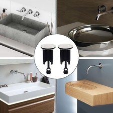 Scarico Lavello Cucina Acciaio Inox &oslash;84mm - Per Granito, Marmo E Ceramica, Vite 70mm