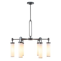 HäNgelampe Glas Metall B: 81.6 Cm HöHenverstellbar In Bronze Antik HäNgeleuchte