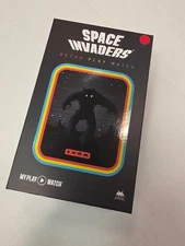 RED - KICKSTARTER My Play Watch Space Invaders Atari 2600 ish NEW Video Game