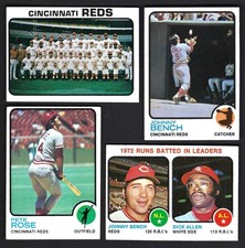 1973 Topps Cincinnati Reds Team Set (29)