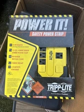 Tripp Lite 8 Outlet Industrial Safety Surge Protector Heavy Duty Power Strip,