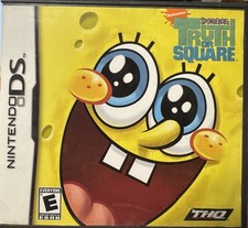 Nintendo DS SpongeBob's Truth or Square CIB with Manual, Untested