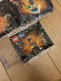 LEGO Studios 4078 4074 4065 - NEW Sealed & RETIRED Rare 2001 Coca Cola Polybags