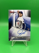 2025 Topps Bowmans Best Best Of Autographs Roki Sasaki Dodgers Rookie B25-rs