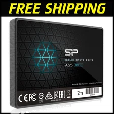 2TB Solid State Drive - Lightweight Silicon Power SSD with SP Toolbox Monitor