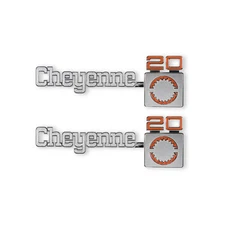 Brothers Trucks 04-540 Fender Emblems - Cheyenne 20