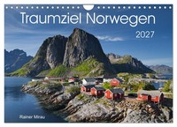 Traumziel Norwegen 2027 (Wandkalender 2027 Din A4 Quer), Calvendo Monatskalender