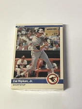 1984 Fleer Cello Revco Cal Ripken Jr On Front