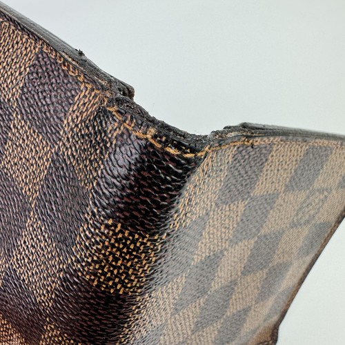 Autentico Louis Vuitton Marco Bi Fold Damier Ebene Portafoglio Uomo Porta Carte - Foto 21 di 24