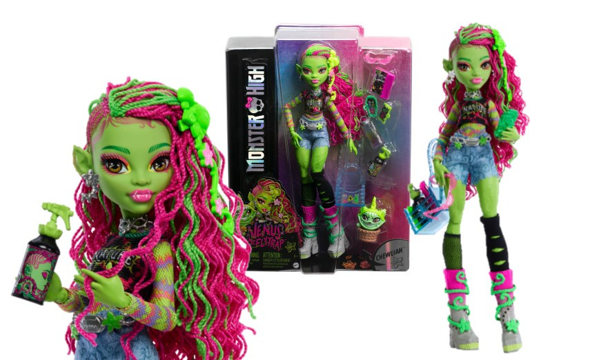 194735183333 МУХОЛОВКА MH LALKA VENUS MCFLYTRAP HRP81 WB4 MATTEL 13290₽