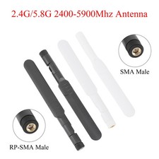 2/4PCS 2.4G/5.8G 8dBi Dual-band WiFi Antenna SMA/RP-SMA for WiFi Wireless Router