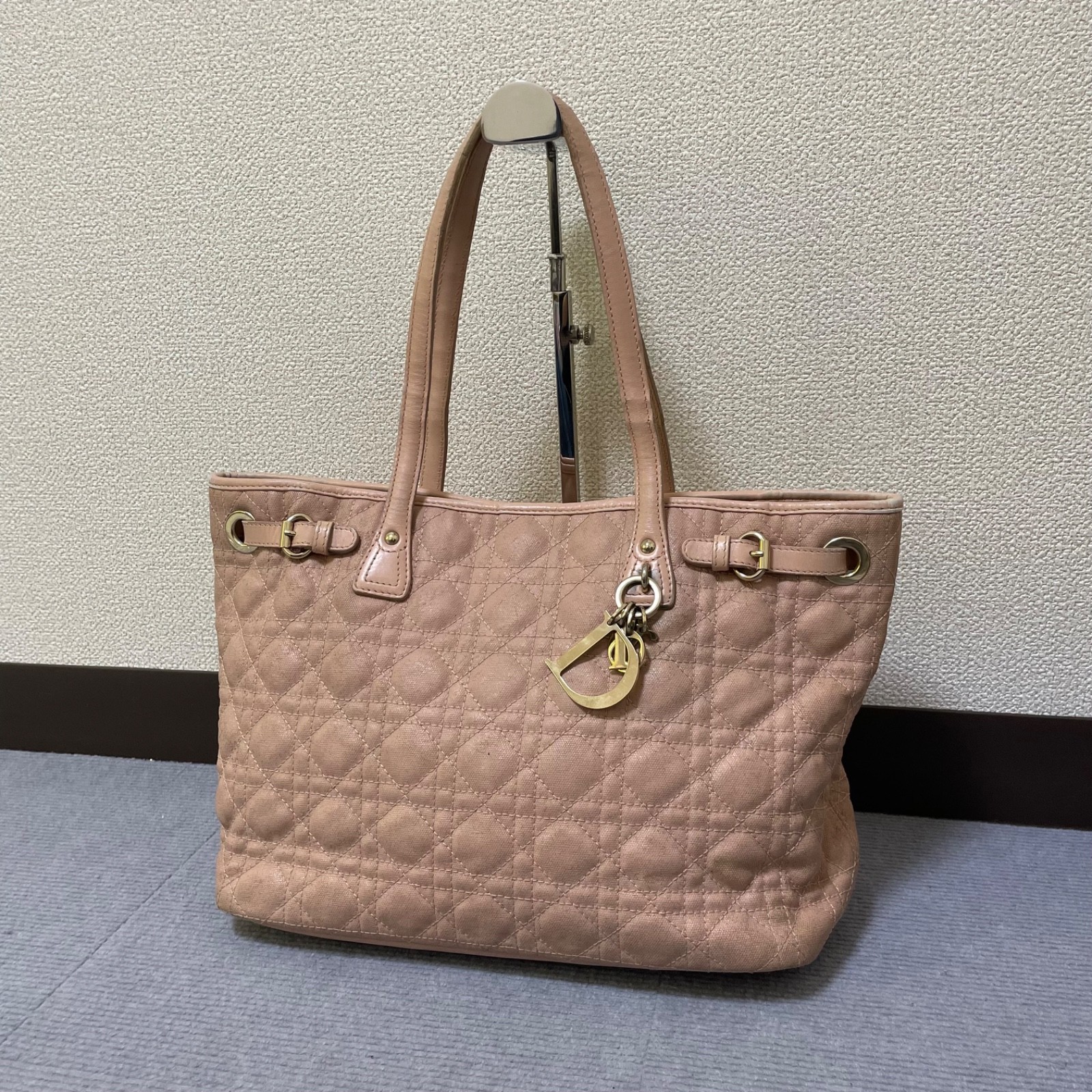 Dior Panarea Pink Leather Handbag