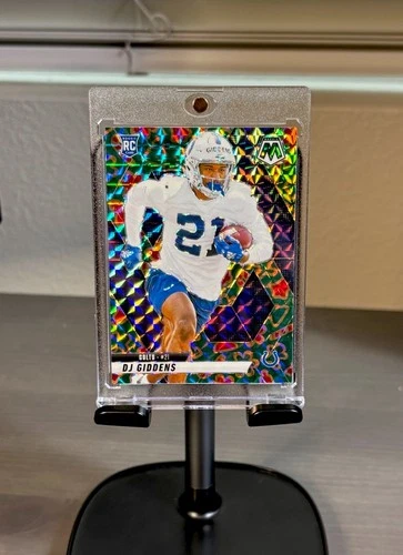 2025 Panini Mosaic Dj Giddens Cookies Prizm SSP Rookie Case Hit📈
