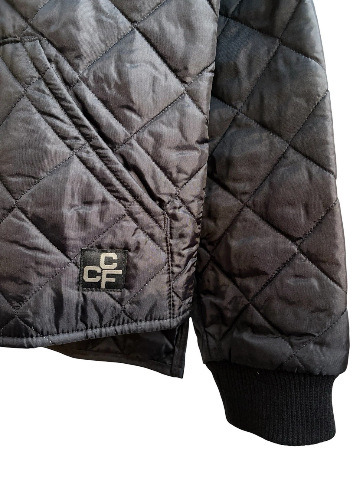 FILSON Quilted Black Utility Jacket Size Medium C. C. FILSON CO. Made in Canada image 5