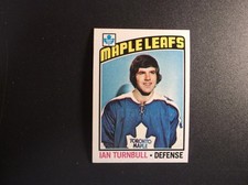 1976-77 Topps Hockey Ian Turnbull Card # 39