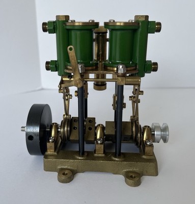Saito Model T2R Live Steam Engine - NOS - Complete w/Box, Blueprints Japan 1970s