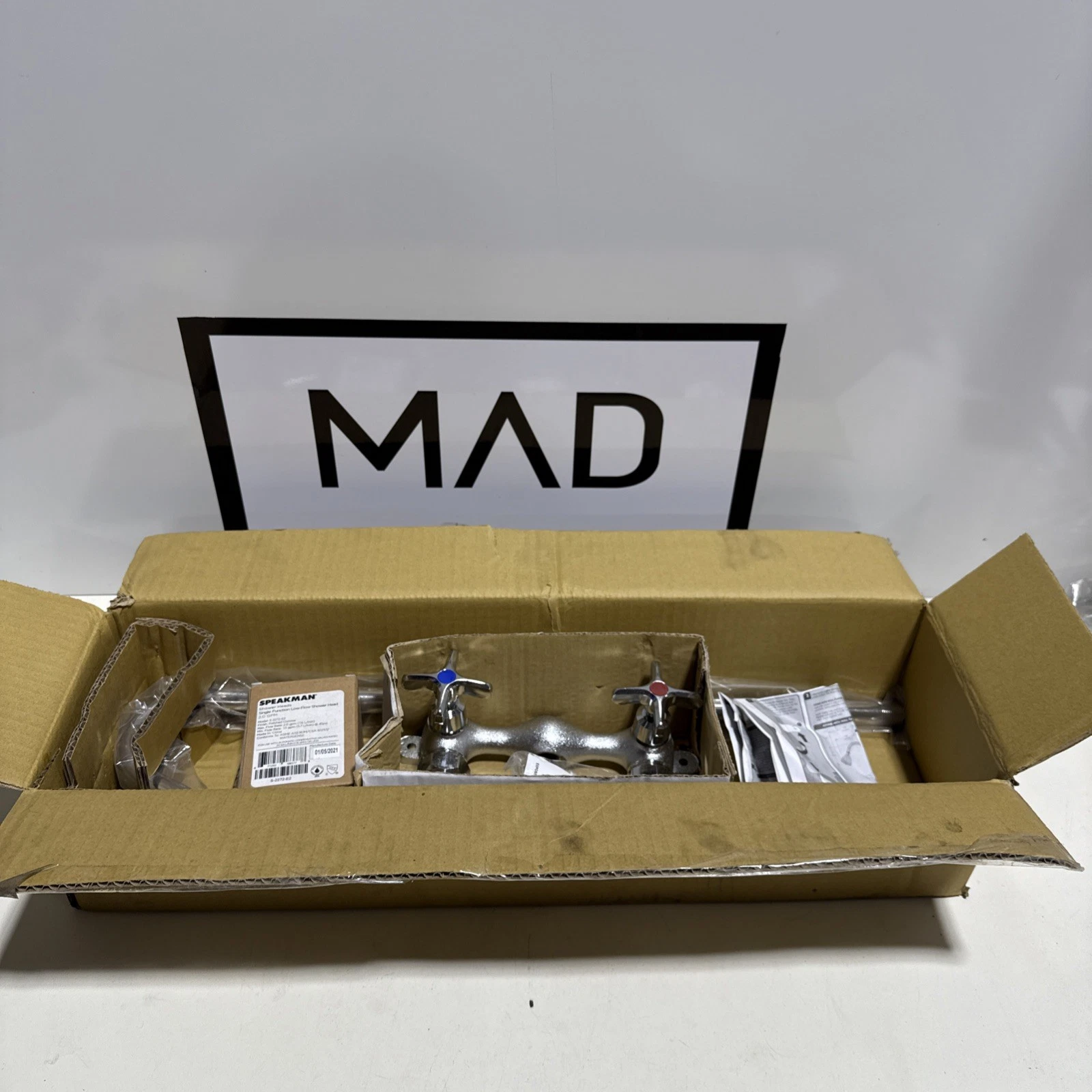 SPEAKMAN SC-1220-AF Shower,Bulb,2.0 gpm 4NGW9