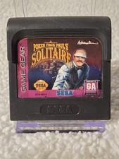 Poker Face Paul's Solitaire Sega Game Gear, 1994 Freeship 