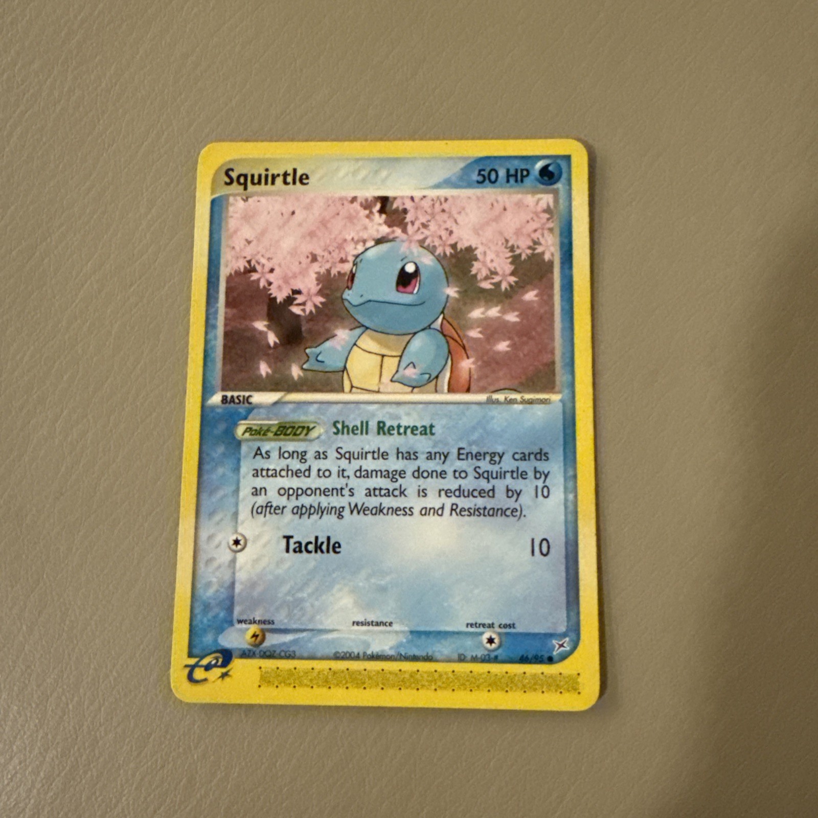 SQUIRTLE - 46/95 - Team Magma VS Team Aqua - Pokemon Card