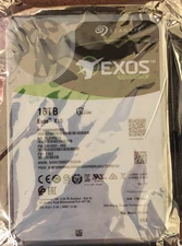 Seagate Exos 16TB Hard Drive 7200RPM 256MB SAS SAS3 12Gb/s 3.5 ST16000NM002G HDD