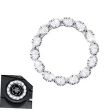Bling Car Engine Start Button Cover, Crystal Diamond Car Push Start Button