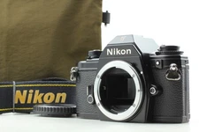 CLA'd!▶[N MINT+++ w/Strap] Nikon EM 35mm SLR Black Film Camera Body From JAPAN