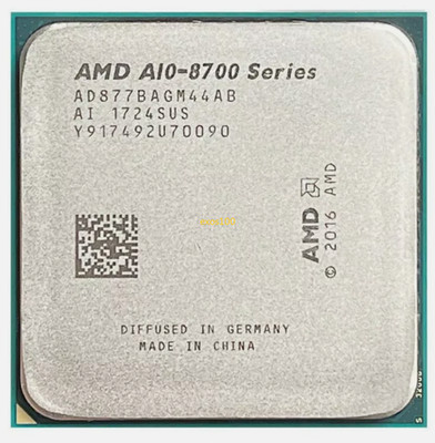 AMD PRO A10-8770 3.50GHz 4-Core Socket AM4 Desktop CPU Processor AD877BAGM44AB