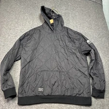 Howitzer Mfg Co Woobie Hoodie BLACK  Quilted Pullover Men 2xl Military Hunting