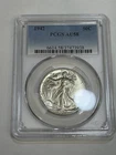 1942 Walking Liberty Half Dollar - PCGS AU58 - Choice Slider Lustrous 50C