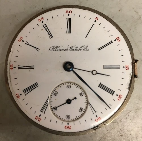 1898 Illinois Grade: 99 - 18s 11j (Works) Movement Only - No Case