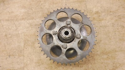 1976 Kawasaki KZ400 Twin K374-1) rear sprocket and carrier | eBay