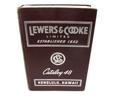 LEWERS & COOKE Catalog #48 Honolulu Hawaii 1948 ASBESTOS Roll Sheets Shingles