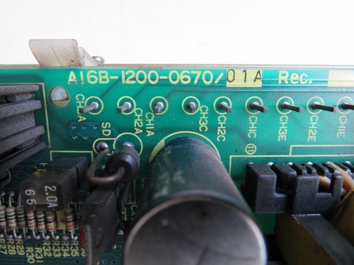 Fanuc A06B-6057-H015 Board # A16B-1200-0670 -/01A Lot # 3577 Listed by Greg - Picture 7 of 8