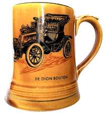 WADE TANKARD - 1904 DE DION BOUTON TWO SEATER CAR - 9 x 11 cm - GOOD CONDITION