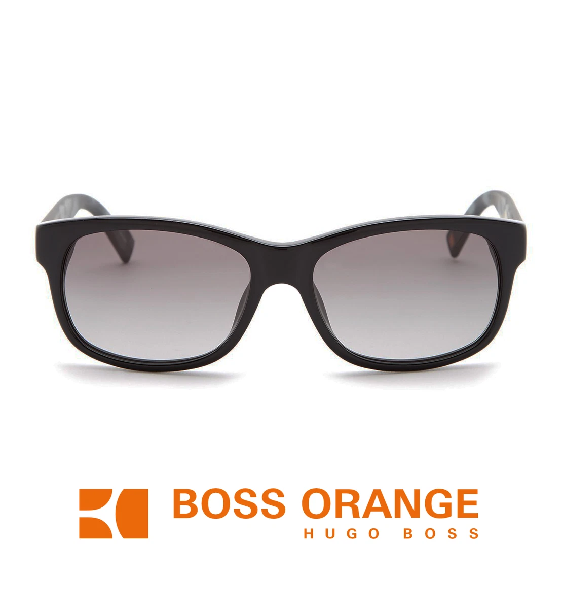 Desperat Måned Rodeo HUGO BOSS Boss Orange Gradient Sunglasses BO 0132/S Black Gray NEW | eBay