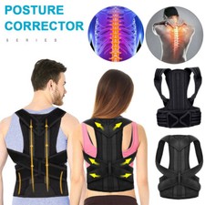 Women Posture Corrector Medical Scoliosis Spine Back Support Shoulder Brace Belt