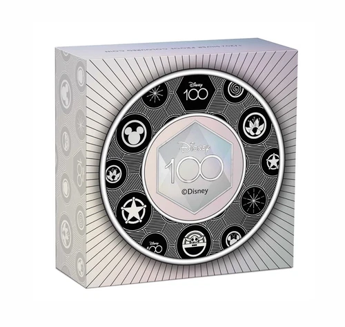 2023 Disney 100th Anniversary 1/2 oz Silver Proof Colorized Perth Mint 2000 Made