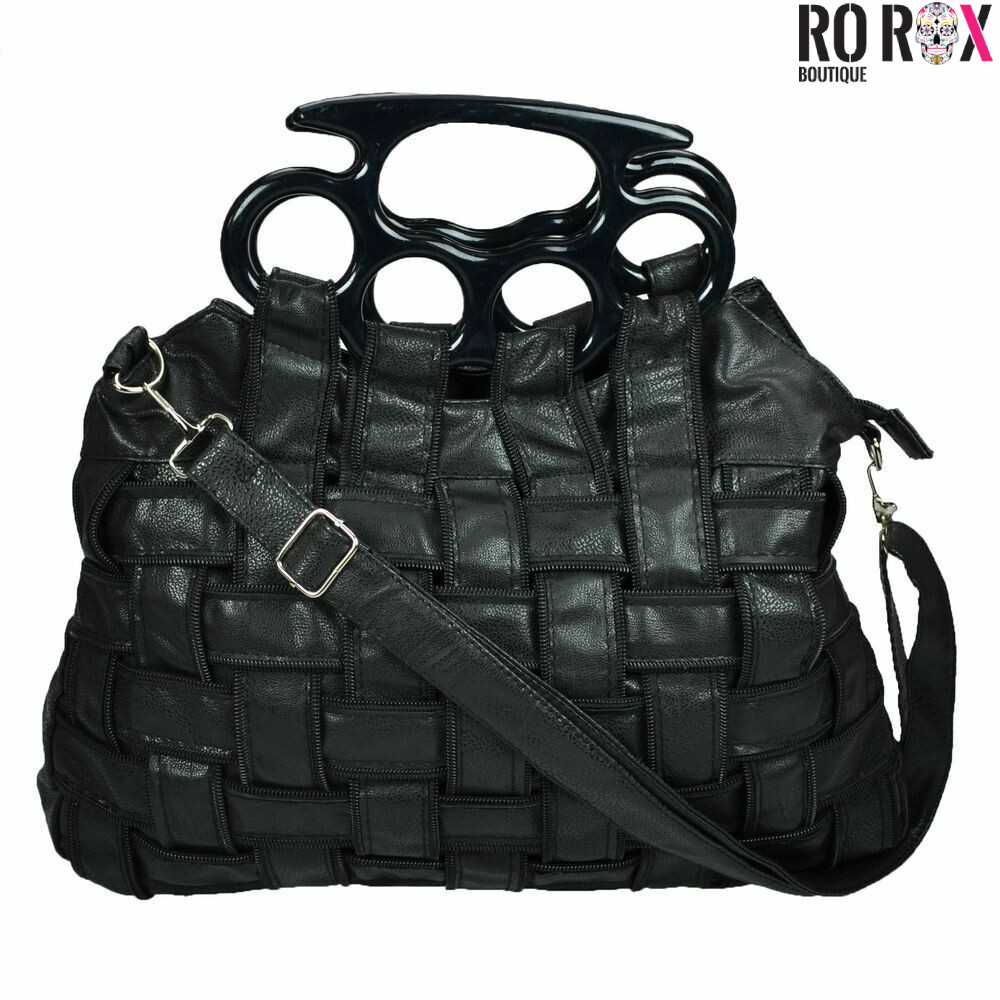 Poizen Industries Jade Handbag Punk Top Handle Bag Shoulder