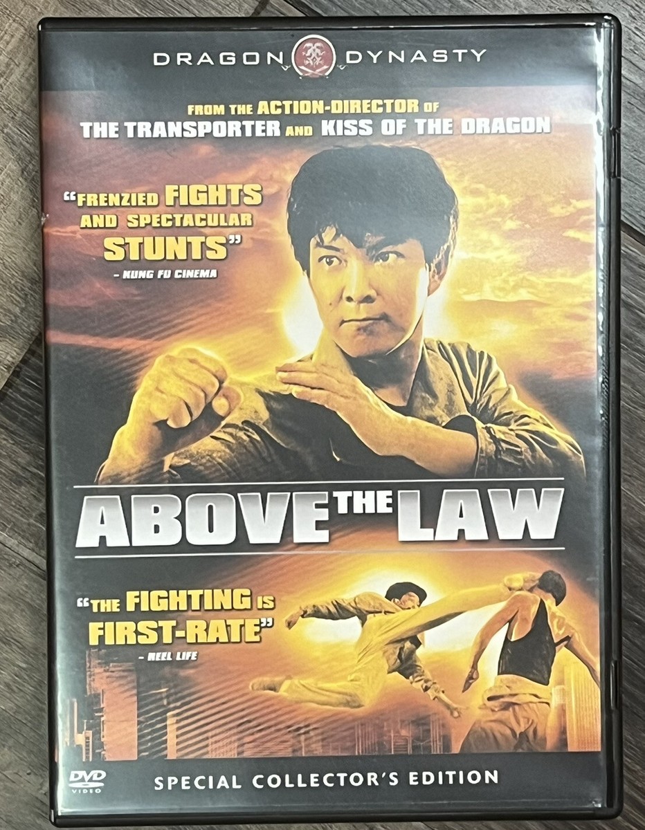 Above the Law (DVD, 2007, OOP & RARE!) Dragon Dynasty Yuen